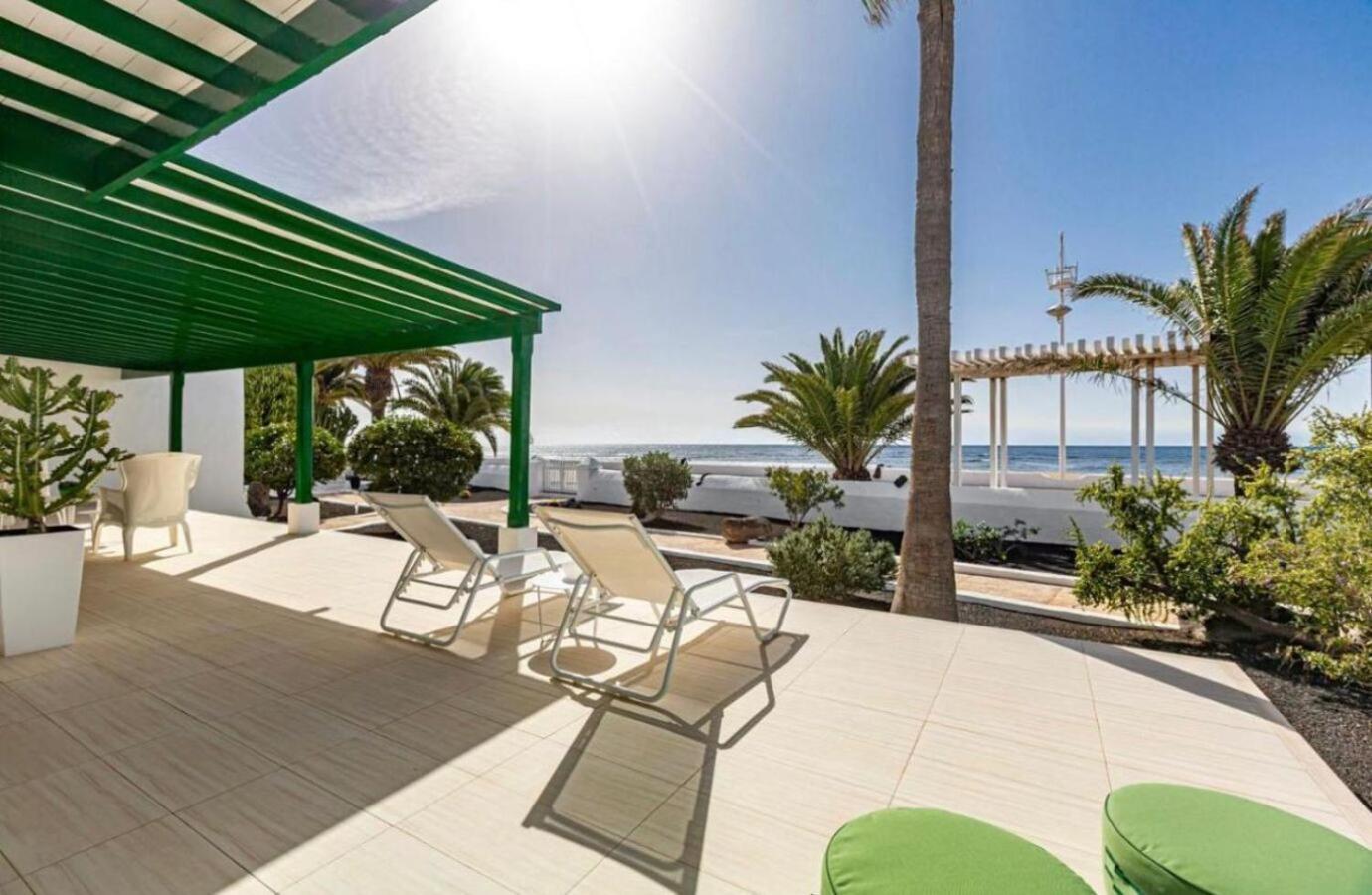 Luxury Villa Sea Front -La Orilla Playa Honda  Buitenkant foto